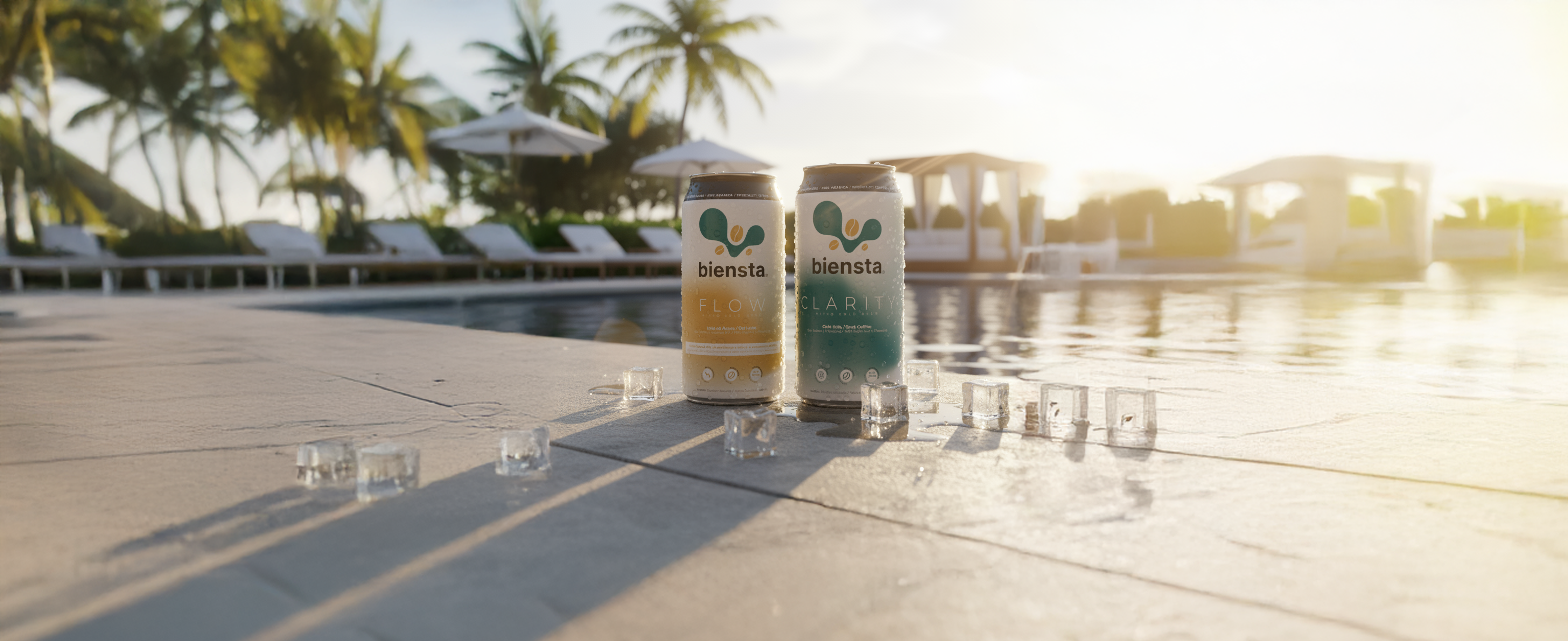 Biensta Flow y Biensta Clarity se sirve frio